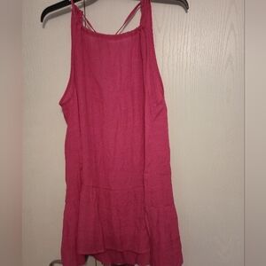 Aolro Plus Size XXL Summer Coverup Dress